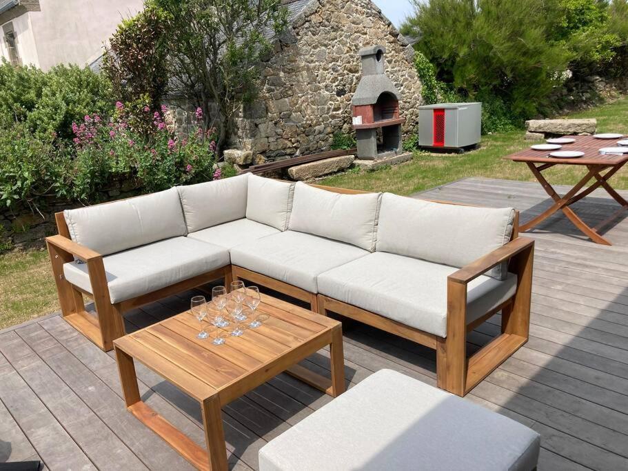 Maison Sur La Cote Des Legendes 4P Porspoder Εξωτερικό φωτογραφία